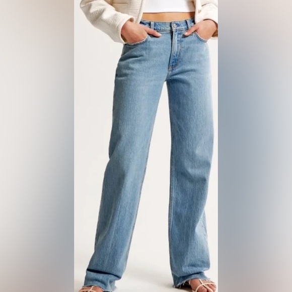 Abercrombie & Fitch Denim - Abercrombie & Fitch the baggy low rise 26 2 jeans
